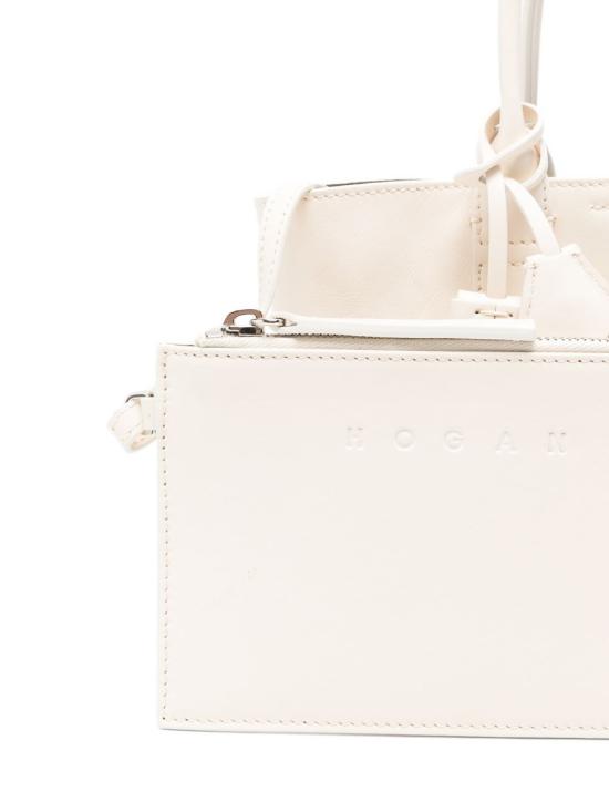 26SS 호간 토트백 KBW01TA4100TZPB013 WHITE - HOGAN