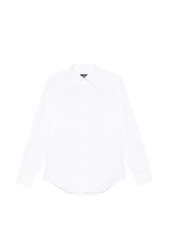 26SS 엠포리오 아르마니 긴팔 셔츠 EM000099TE19225F0004 WHITE