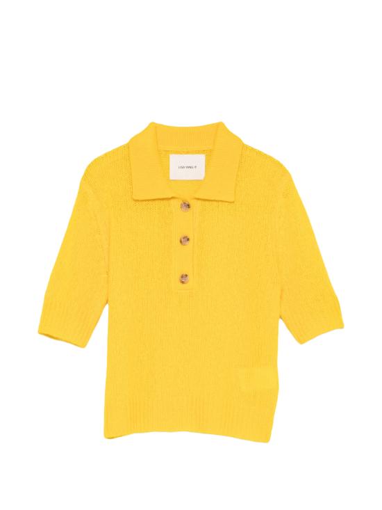 26SS 리사 양 반팔 티셔츠 2025104US YELLOW