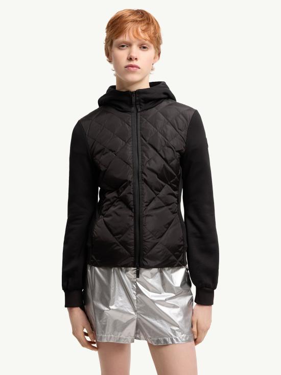 26SS 몽클레어 후드 티셔츠 L10938G0001389B02999 BLACK - MONCLER