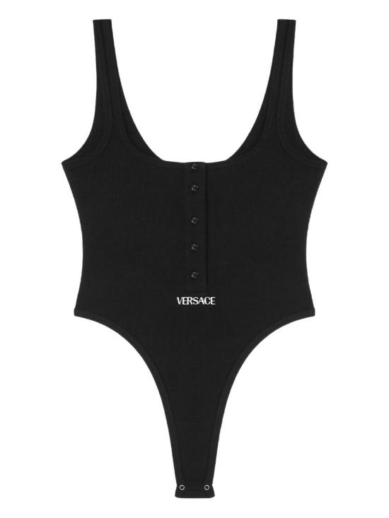 26SS 베르사체 반팔 티셔츠 10196881A095511B000 BLACK