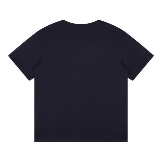  [키즈] 돌체앤가바나 티셔츠 L4JT7TG7I2OB3681 BLU SCURISSIMO 5 - DOLCE & GABBANA