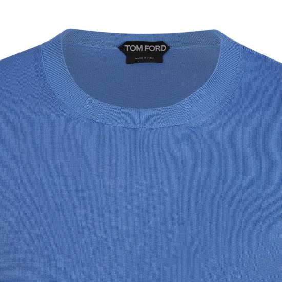 26SS 톰포드 스웨터 KCL057YMS135UDH AZURE BLUE - TOMFORD