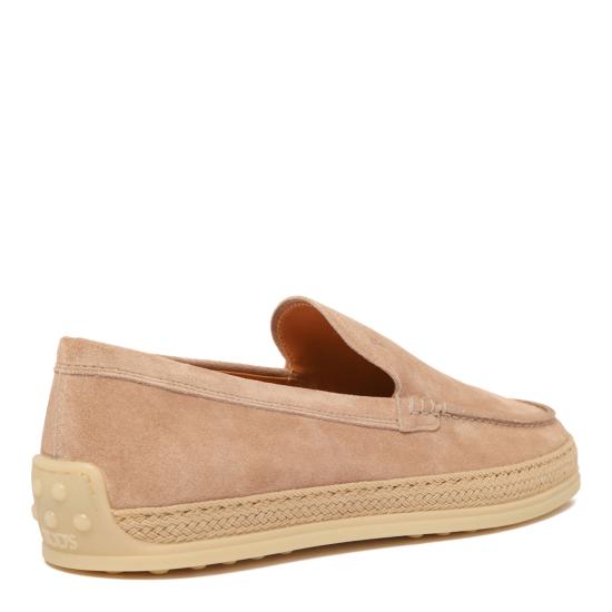  토즈 스웨이드 슬리퍼 로퍼 XXW92K0HU30M8WM027 BEIGE - TODS