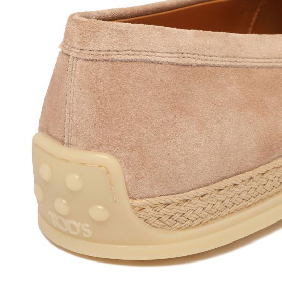  토즈 스웨이드 슬리퍼 로퍼 XXW92K0HU30M8WM027 BEIGE - TODS