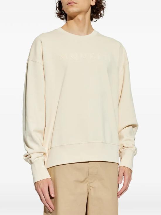 26SS 알렉산더 맥퀸 스웨터 839216QTADU0996 IVORY IVORY - ALEXANDER MCQUEEN