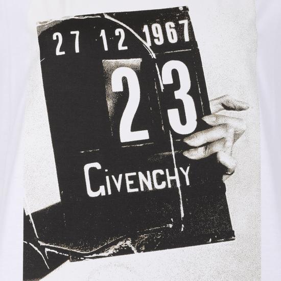26SS 지방시 반팔 티셔츠 BW70FJP7A4100 WHITE - GIVENCHY
