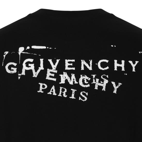 26SS 지방시 반팔 티셔츠 BM71MH3YSA001 BLACK - GIVENCHY