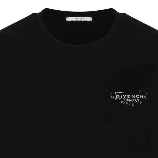 26SS 지방시 반팔 티셔츠 BM71MH3YSA001 BLACK - GIVENCHY