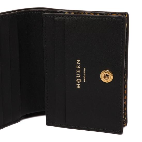  알렉산더 맥퀸 지갑 83655717HB18490 BROWN GOLD - ALEXANDER MCQUEEN