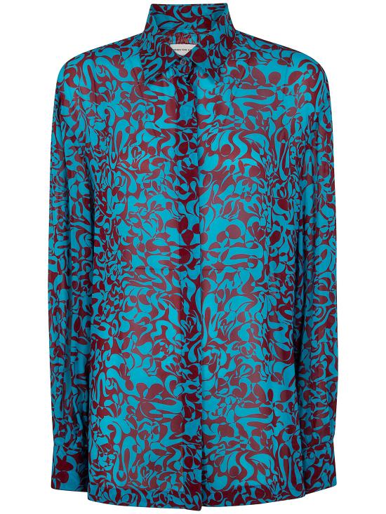 26SS 드리스 반 노튼 셔츠 2611307513006 503 BLUE