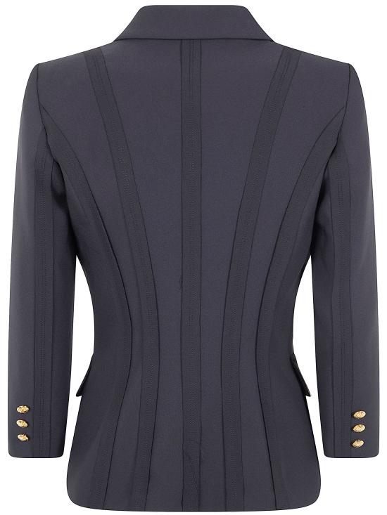 26SS 엘리자베타프랜치 자켓 GI21861E2 110 BLACK - ELISABETTA FRANCHI