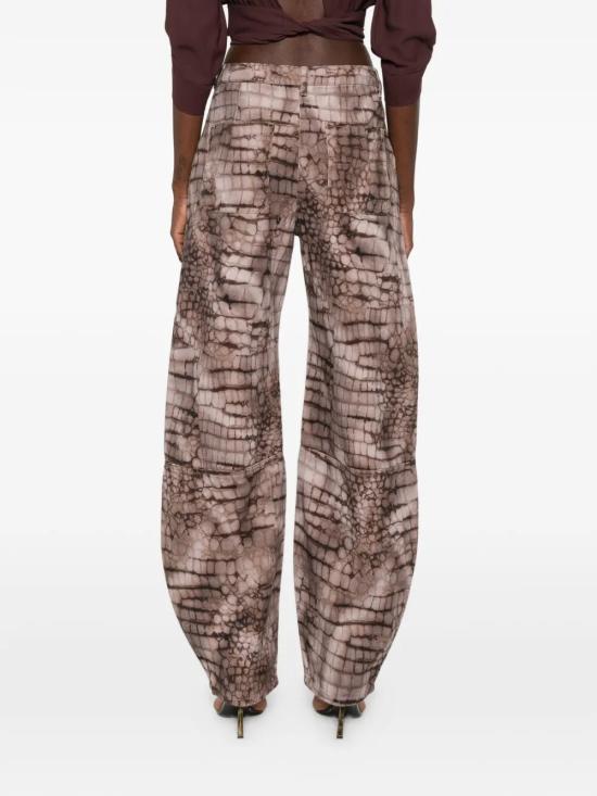 26SS 엘리자베타프랜치 스트레이트 팬츠 PJ31D61E2 644 BROWN - ELISABETTA FRANCHI