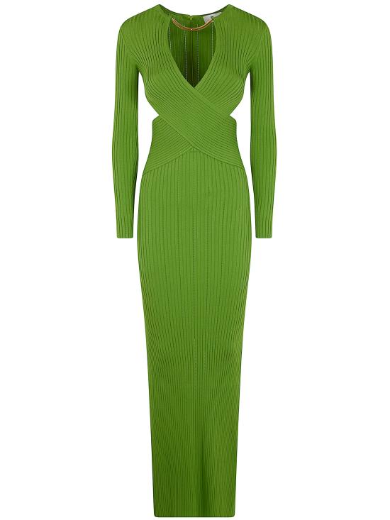 26SS 엘리자베타프랜치 미디 원피스 AM17S61E2 EV3 GREEN