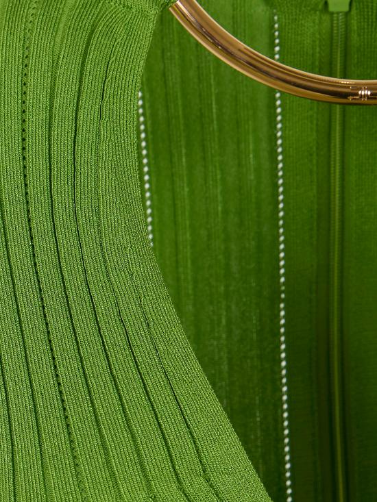 26SS 엘리자베타프랜치 미디 원피스 AM17S61E2 EV3 GREEN - ELISABETTA FRANCHI