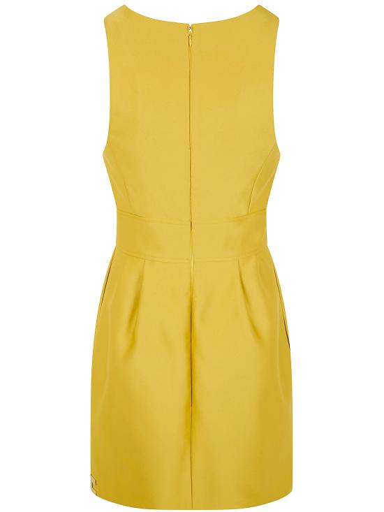 26SS 엘리자베타프랜치 미디 원피스 AB87561E2 EV4 YELLOW ORANGE - ELISABETTA FRANCHI