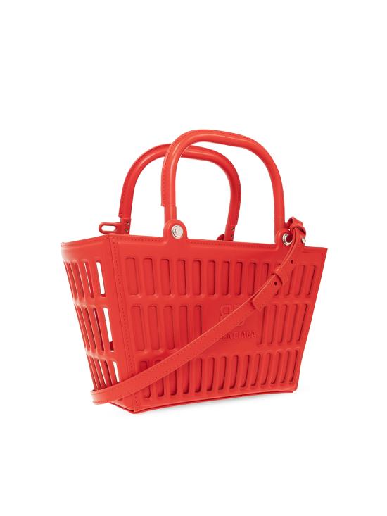 26SS 발렌시아가 스몰 바스켓 677993AQ3EY6516 RED - BALENCIAGA