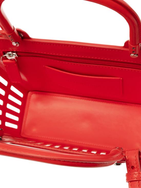 26SS 발렌시아가 스몰 바스켓 677993AQ3EY6516 RED - BALENCIAGA