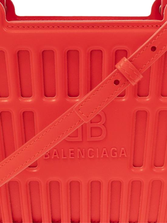 26SS 발렌시아가 스몰 바스켓 677993AQ3EY6516 RED - BALENCIAGA