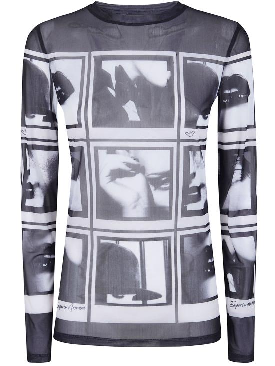 26SS 엠포리오 아르마니 스웨터 EW003600AF21282 FC239 BLACK