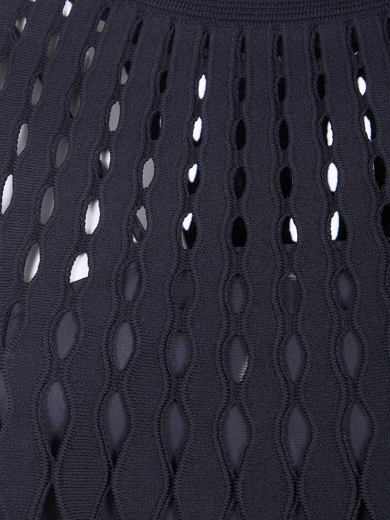 26SS 엠포리오 아르마니 미디 원피스 EW002985AF22467 UC001 BLACK - EMPORIO ARMANI