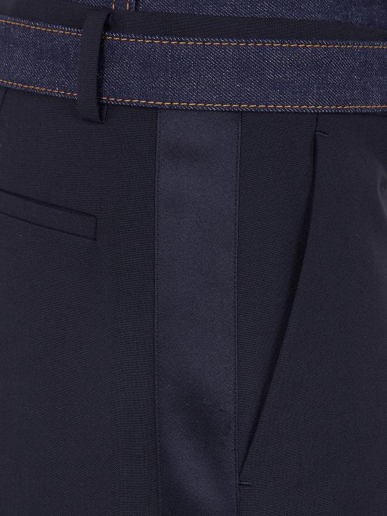 26SS 사카이 스트레이트 팬츠 2608289 027 BLACK - SACAI