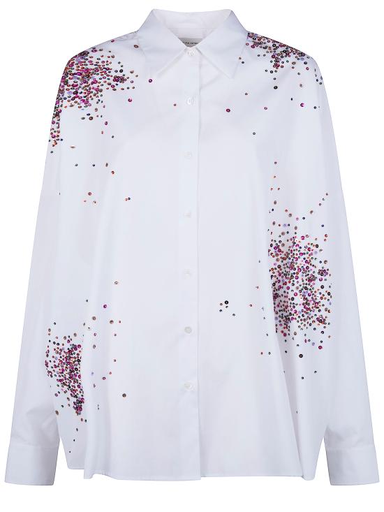 26SS 드리스 반 노튼 셔츠 2611307593314 001 WHITE