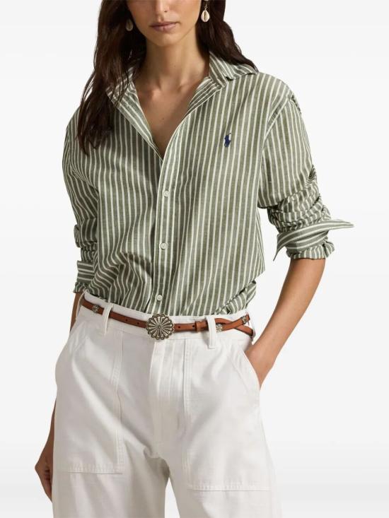 26SS 폴로 랄프로렌 셔츠 211971514 500 GREEN - POLO RALPH LAUREN