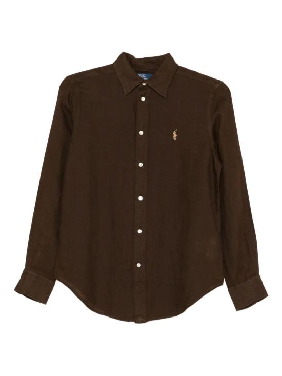26SS 폴로 랄프로렌 셔츠 211970730098 508 BROWN