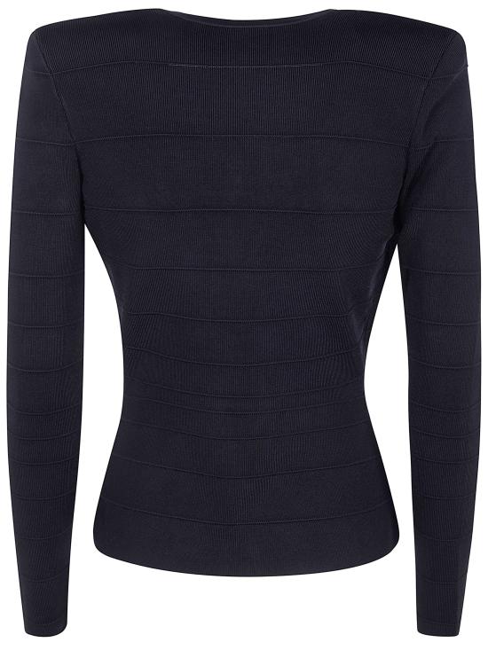 26SS 엘리자베타프랜치 스웨터 MK78S61E2 685 BLACK - ELISABETTA FRANCHI