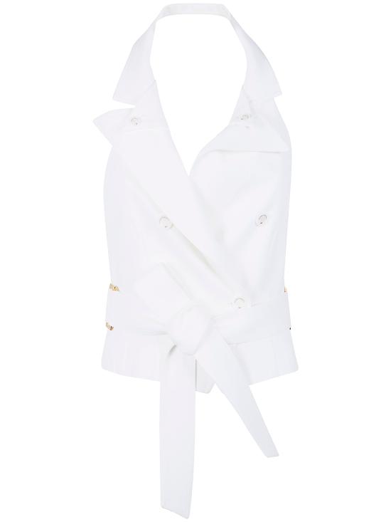 26SS 엘리자베타프랜치 베스트 GL00561E2 360 WHITE - ELISABETTA FRANCHI