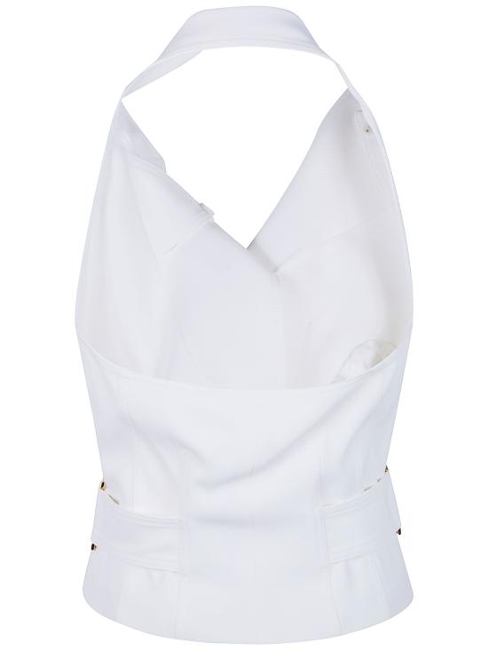 26SS 엘리자베타프랜치 베스트 GL00561E2 360 WHITE - ELISABETTA FRANCHI