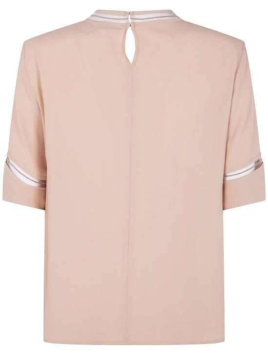 26SS 파비아나 필리피 반팔 티셔츠 TPD266F289L775 0157 BROWN - FABIANA FILIPPI