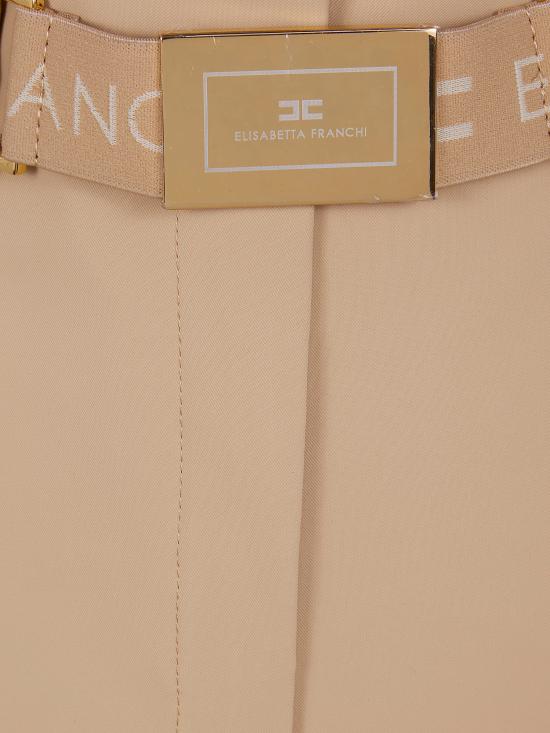 26SS 엘리자베타프랜치 스트레이트 팬츠 PA17261E2 470 BROWN - ELISABETTA FRANCHI