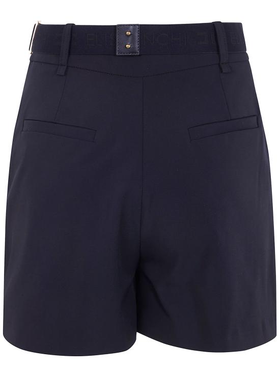 26SS 엘리자베타프랜치 스트레이트 팬츠 SH00861E2 110 BLACK - ELISABETTA FRANCHI