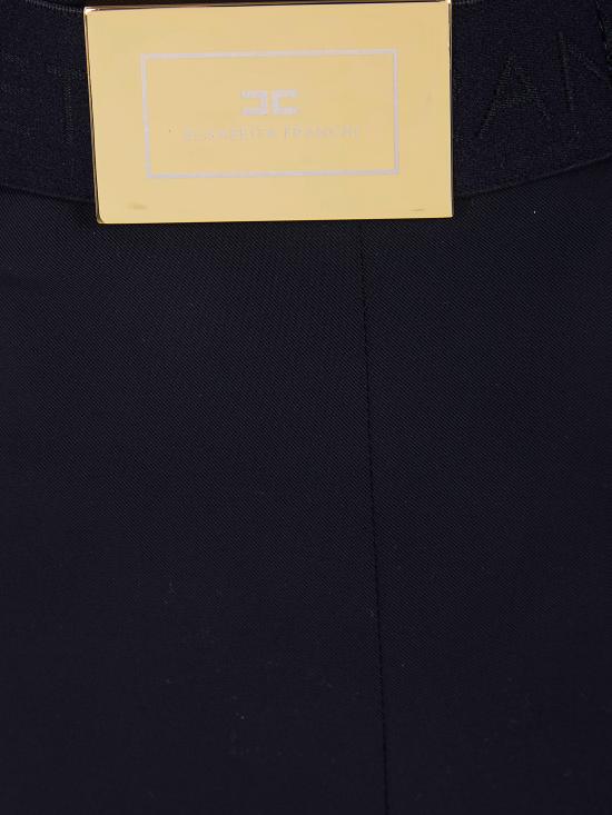 26SS 엘리자베타프랜치 스트레이트 팬츠 SH00861E2 110 BLACK - ELISABETTA FRANCHI