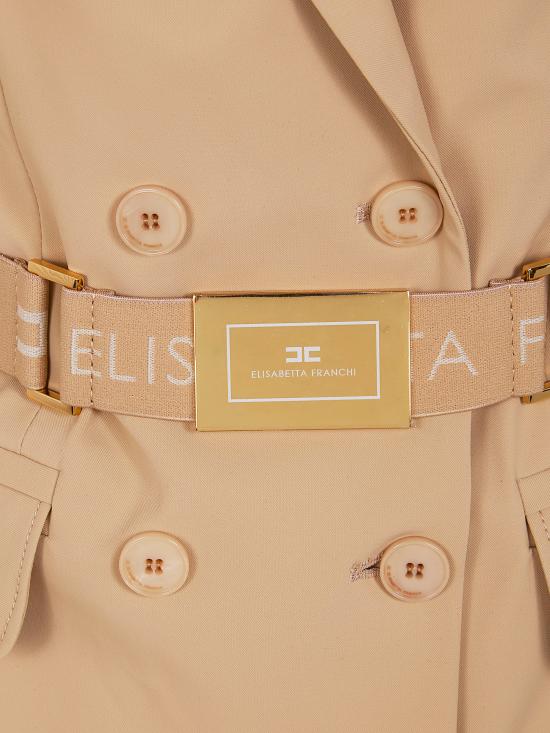 26SS 엘리자베타프랜치 미디 원피스 AB91961E2 470 BROWN - ELISABETTA FRANCHI