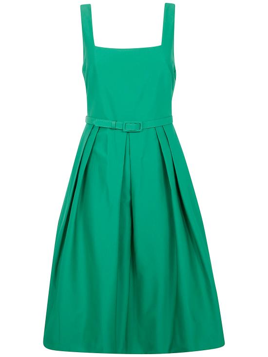 26SS 랄프 로렌 미디 원피스 253P03618001 STEM BLUE