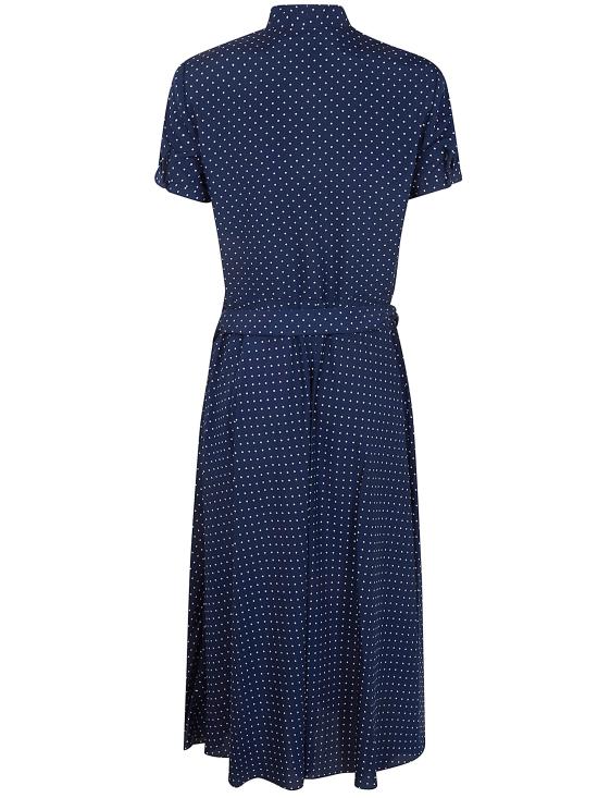 26SS 랄프 로렌 미디 원피스 200P11525001 NAVY BLUE - RALPH LAUREN