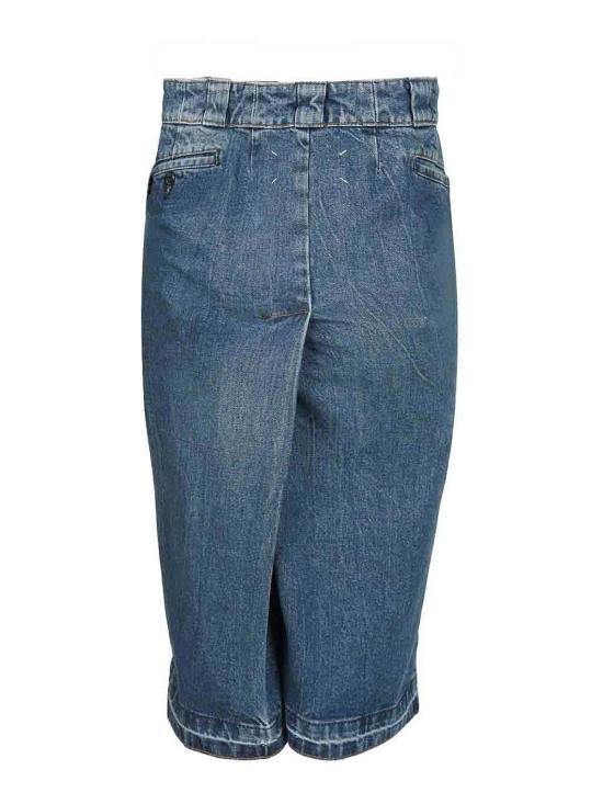 25FW 마르지엘라 롱 스커트 S51ME0047S30561986 Blue - MAISON MARGIELA