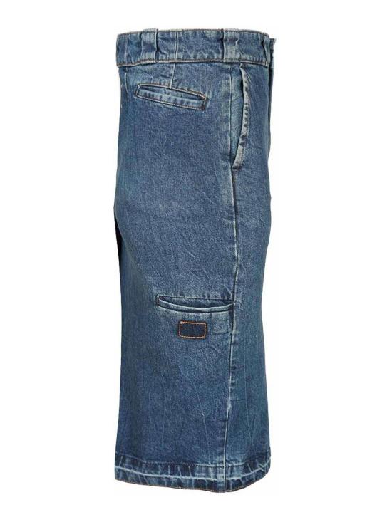 25FW 마르지엘라 롱 스커트 S51ME0047S30561986 Blue - MAISON MARGIELA