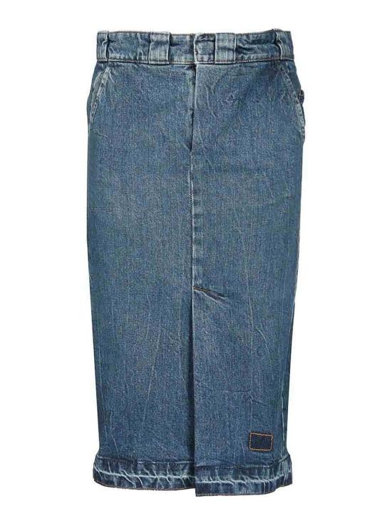 25FW 마르지엘라 롱 스커트 S51ME0047S30561986 Blue