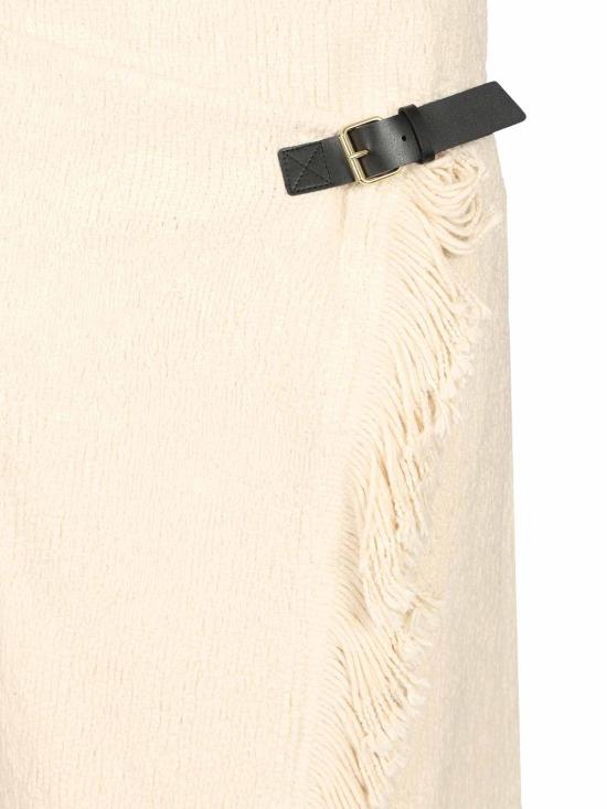 25FW 이자벨마랑 미디 스커트 25AJU0379FAC3D04I23EC Brown - ISABEL MARANT