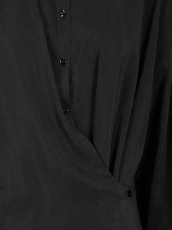  르메르 스트레이트 칼라 트위스트 드레스 DR1092LF1308BK999 Grey - LEMAIRE