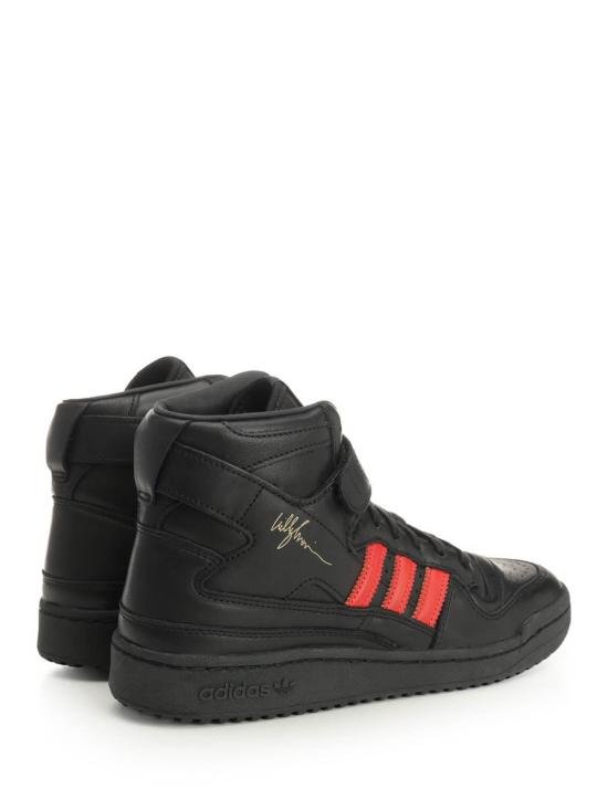 25FW 아디다스 아디다스 x 윌리 차바리아 포럼 84 하이 코어 KK3695CBLACKCBLACKRED - ADIDAS
