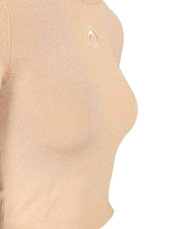 25FW 마린세르 민소매 티셔츠 WTK053ACKNI0533CKNI0533BG10 Beige - MARINE SERRE