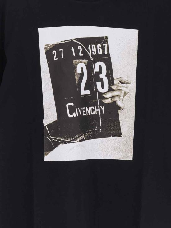 26SS 지방시 반팔 티셔츠 BM71NK3YSL001 Black - GIVENCHY