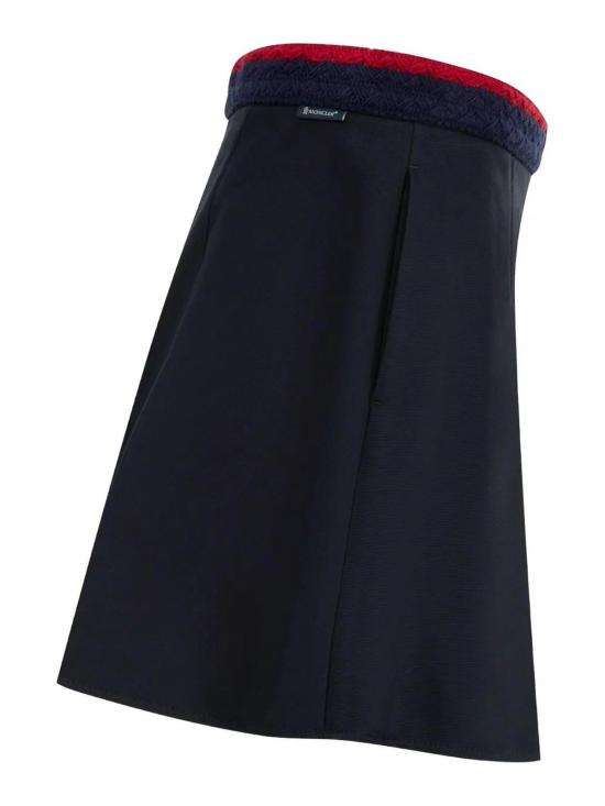 25FW 몽클레어 미디 스커트 K20932D00004598OP778 Dark Blue - MONCLER