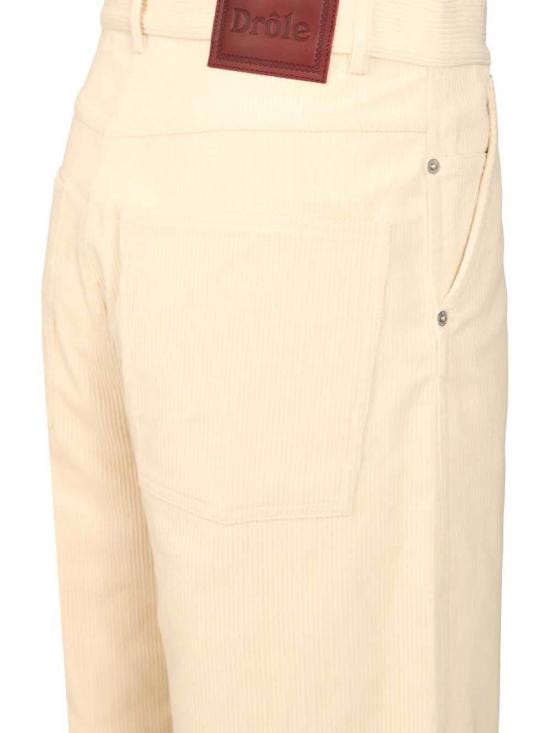 25FW 드롤드무슈 스트레이트 팬츠 IBP198CO224EC Beige - DROLE DE MONSIEUR