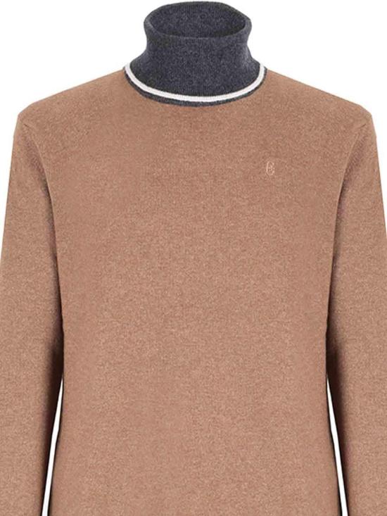 26FW CONTE OF FLORENCE 터틀넥 6550193U263 Light Brown - OTHER BRANDS